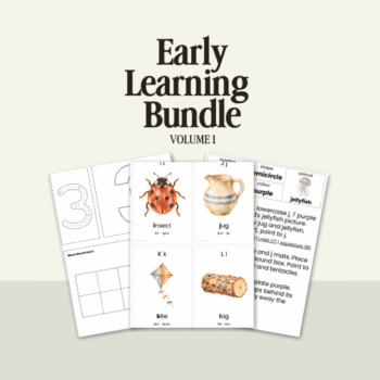 Early Learning Bundle: Volume 1